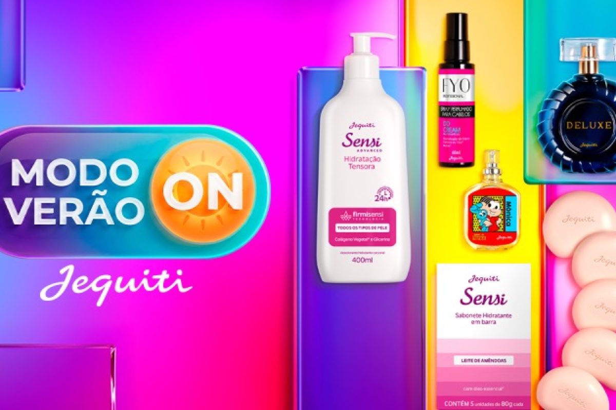 Jequiti lança campanha Verão Modo On com até 50% de desconto em produtos da marca